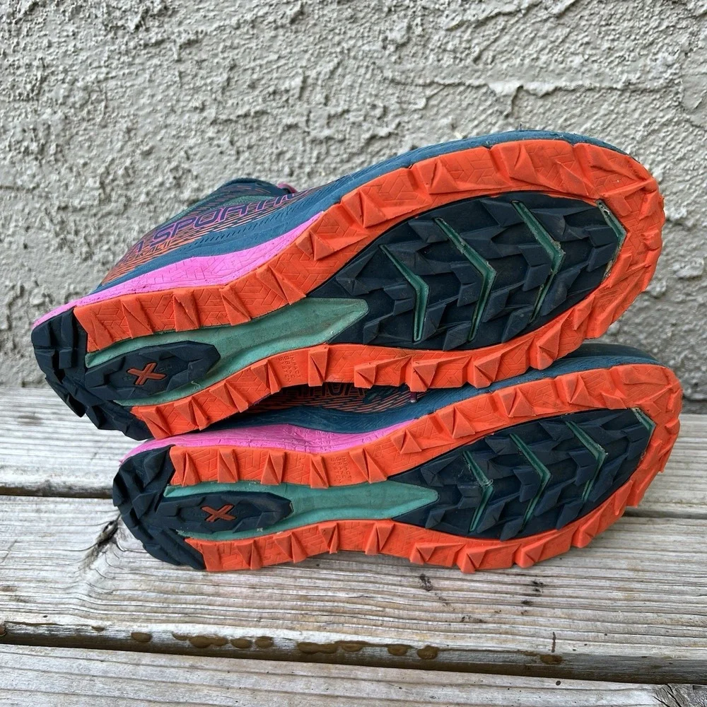 La Sportiva Shoes Women Size 10.5 Jackal II Trail Running Multicolor No Insoles